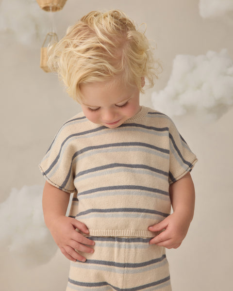 relaxed summer knit set
