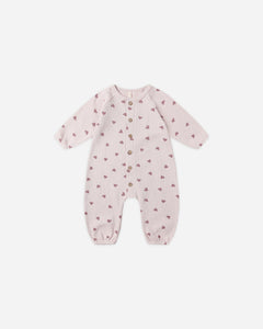 hearts waffle jumpsuit