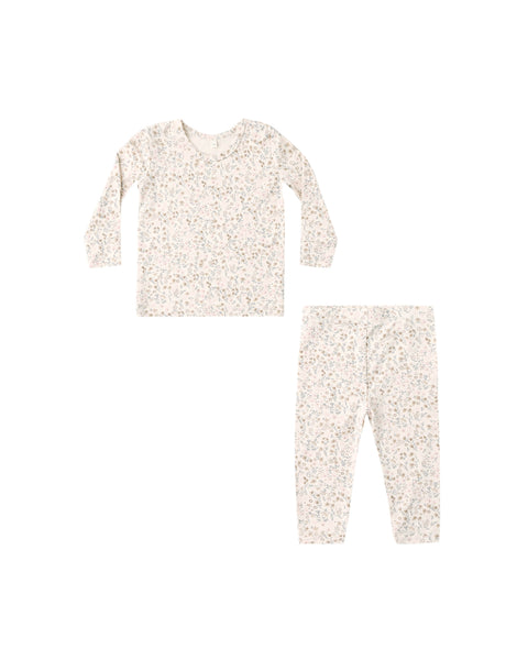 bamboo pajama set bloom