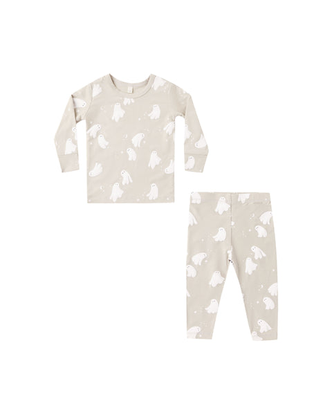 bamboo pajama set dancing ghosts