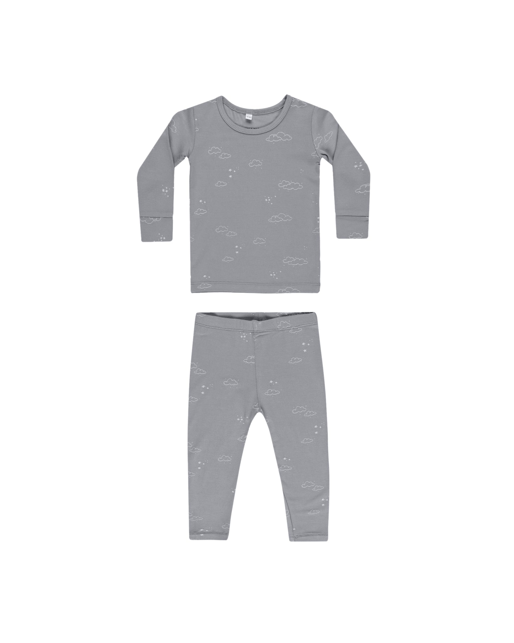 clouds bamboo pajama set