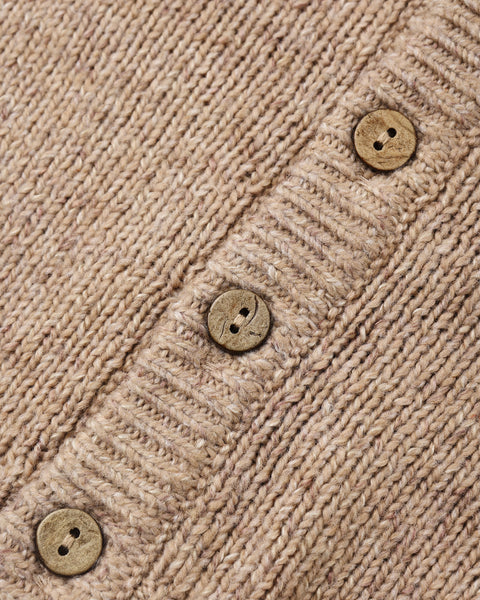ruffle collar cardigan