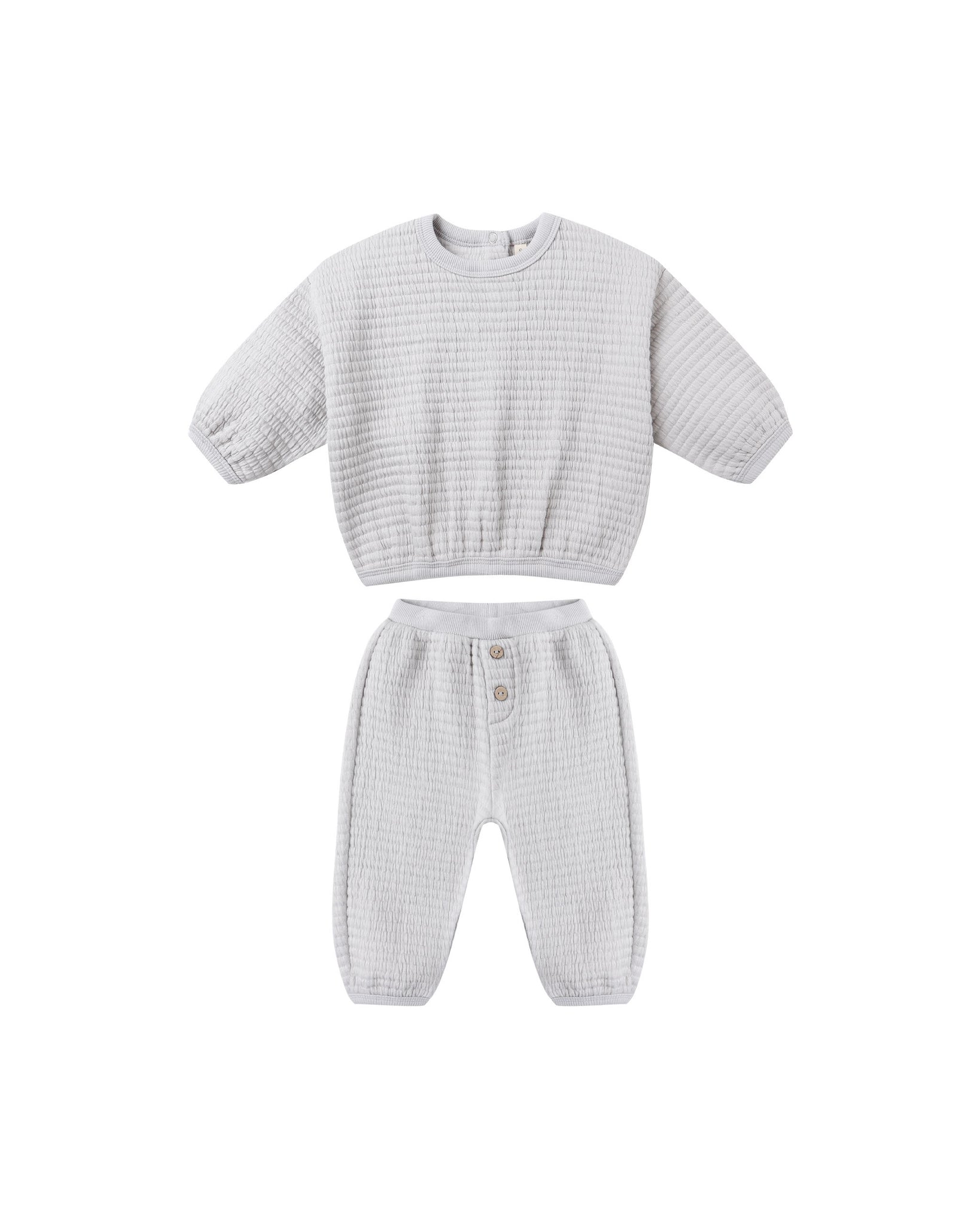 textured sweat set