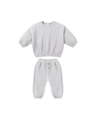 textured sweat set