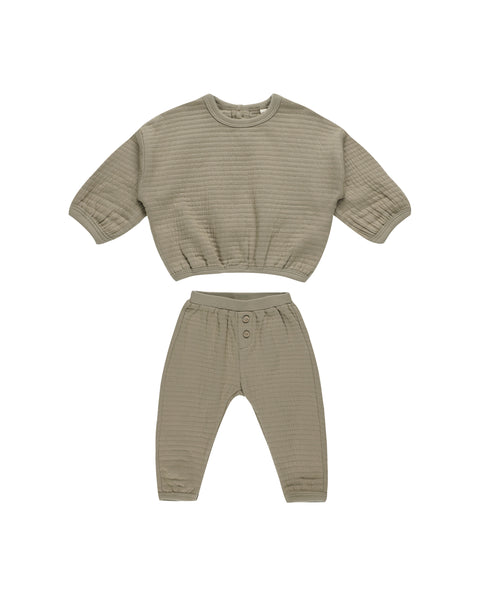 textured sweat set