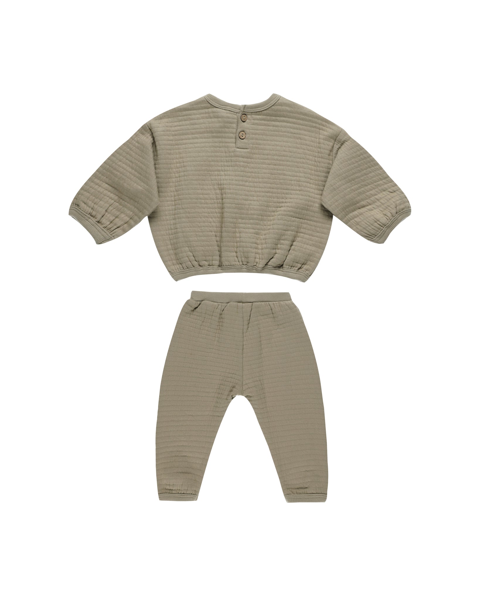 textured sweat set