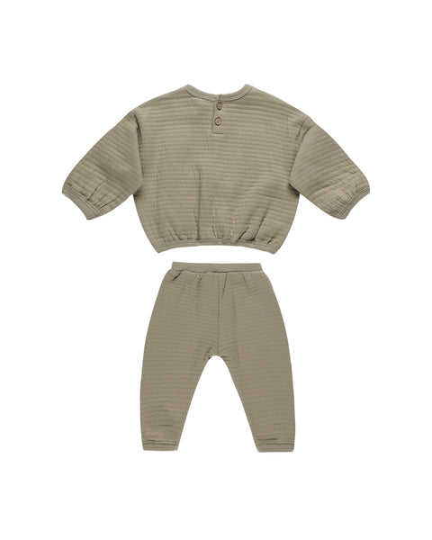 textured sweat set