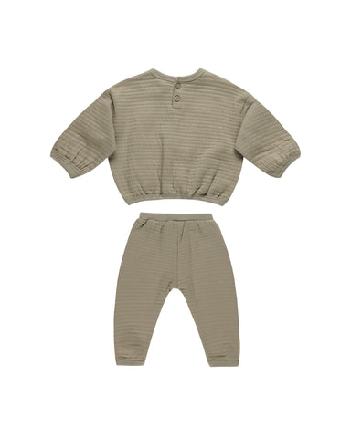 textured sweat set