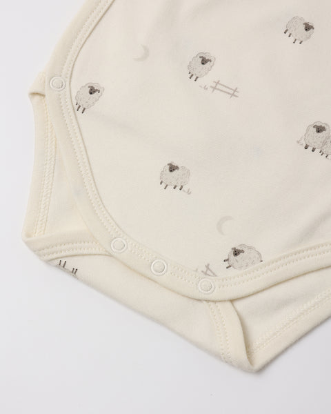 side snap bodysuit + pant set