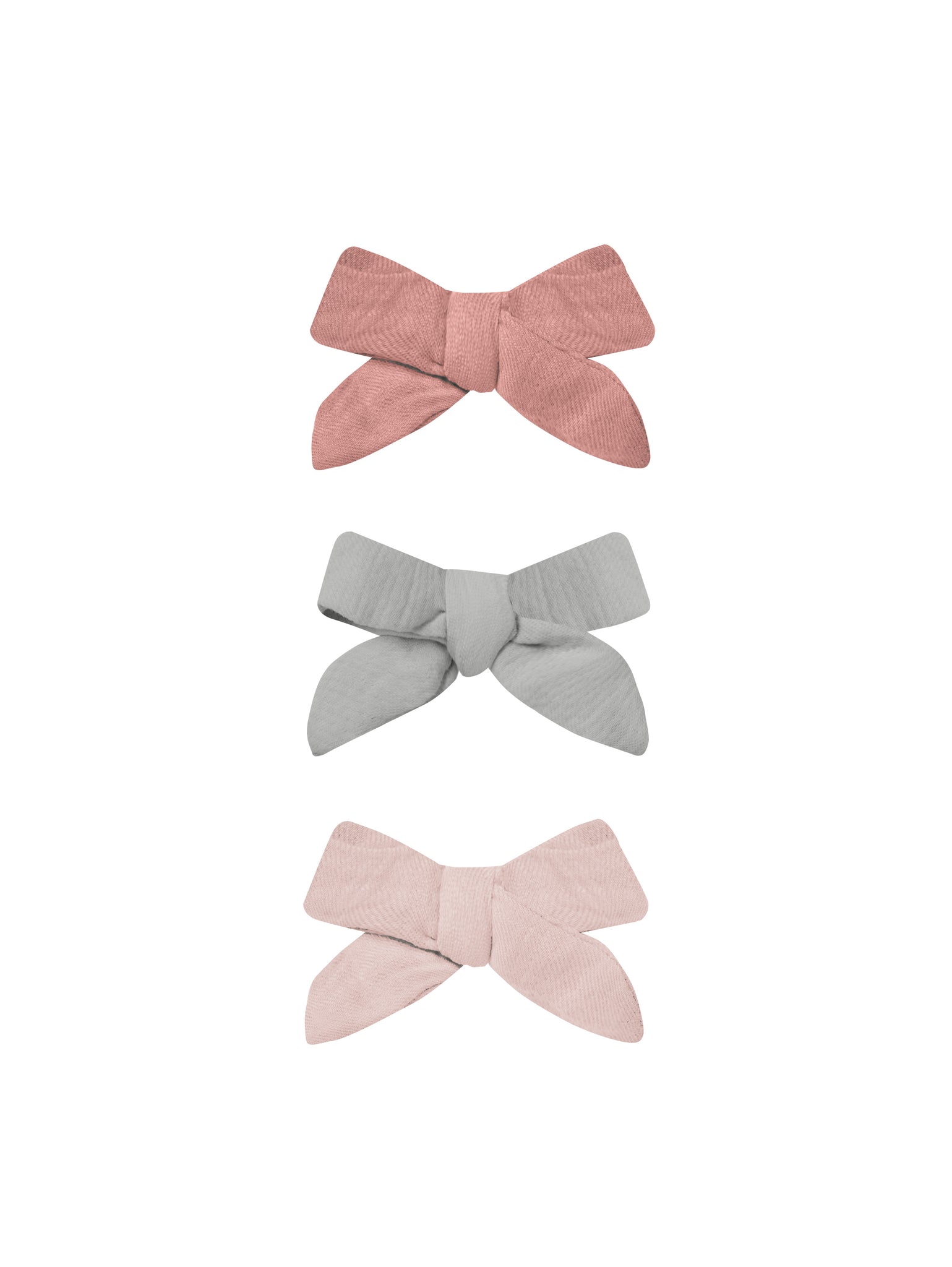 bow clip set of 3