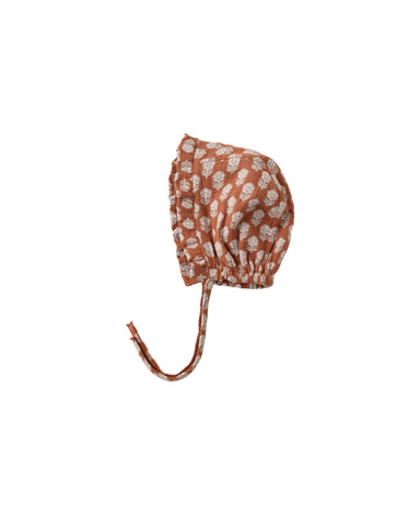 woven ruffle bonnet