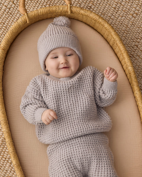 chunky knit pant