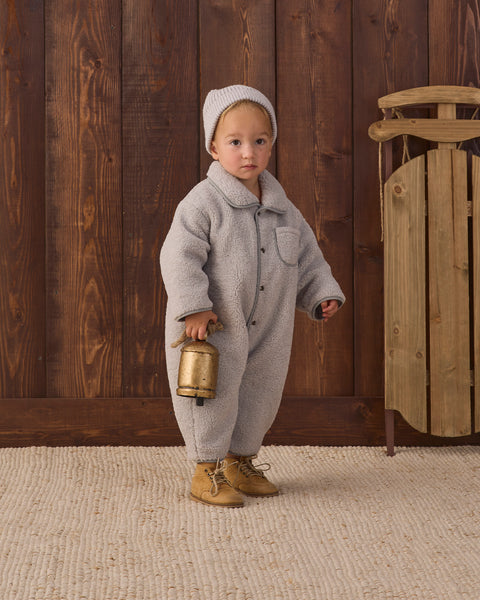 shearling jumpsuit