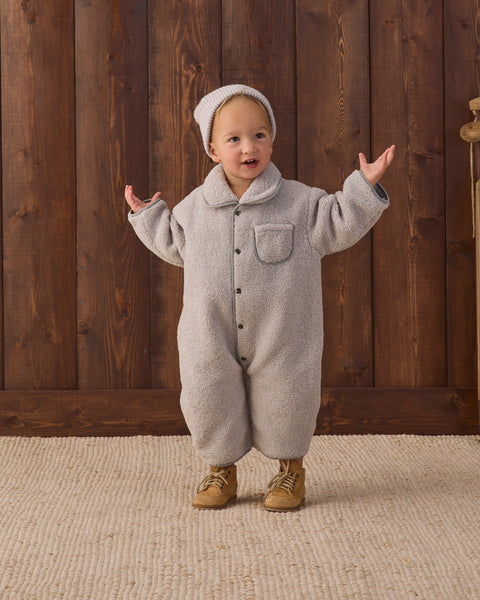 shearling jumpsuit