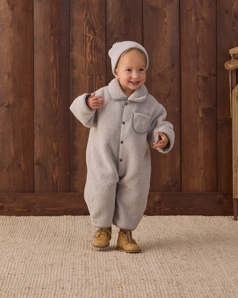 shearling jumpsuit