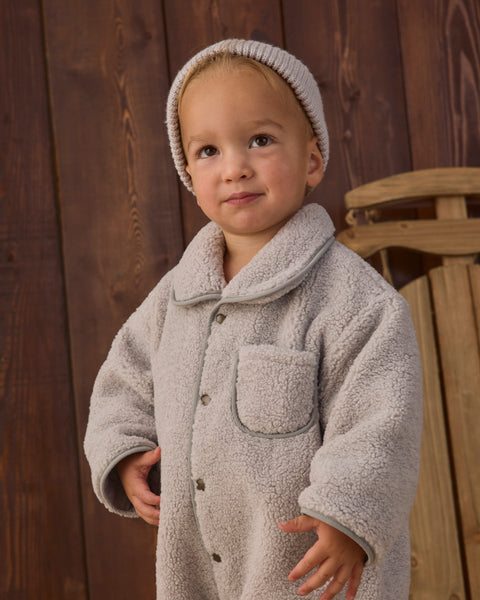shearling jumpsuit