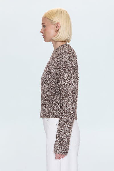quinn shrunken fisherman sweater
