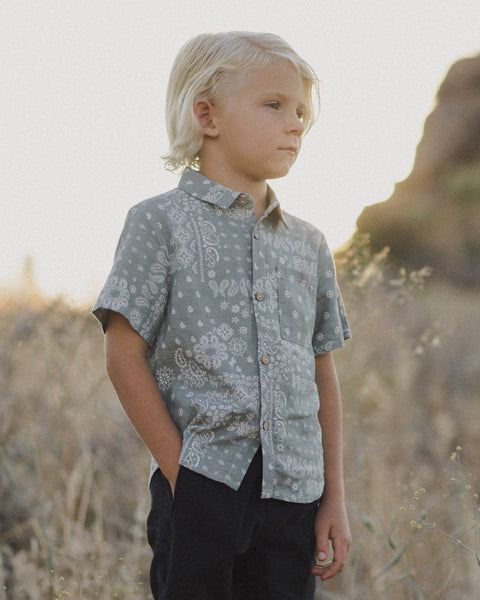 laurel bandana collared shirt