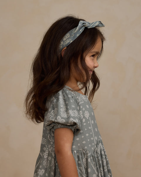 laurel bandana rose dress