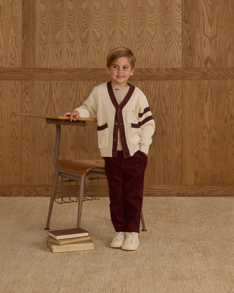 collegiate cardigan