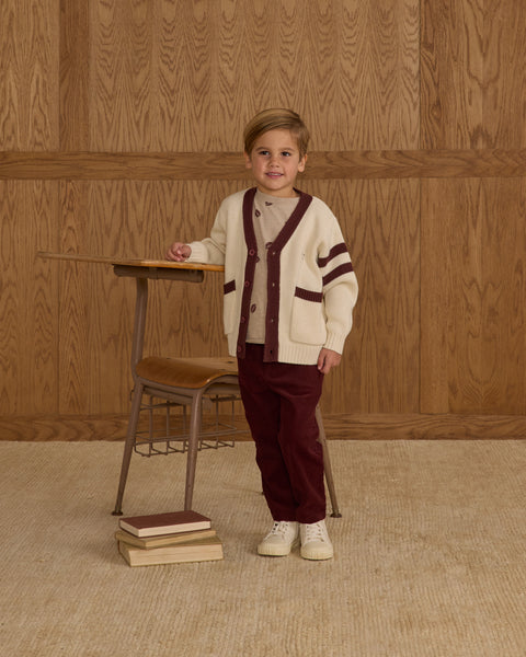 collegiate cardigan