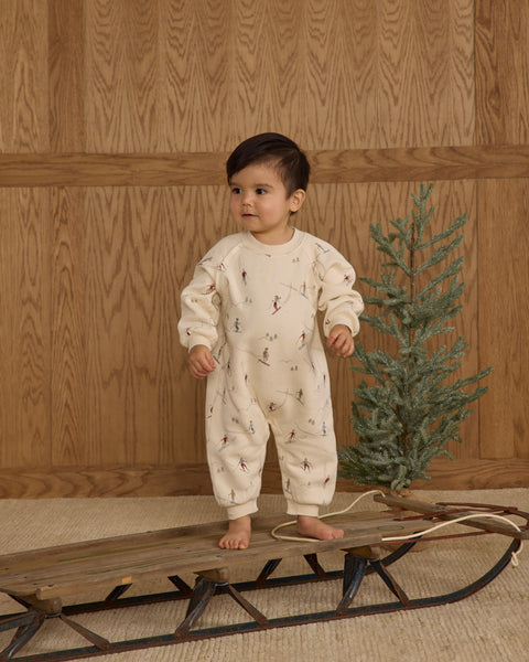 skiers raglan jumpsuit