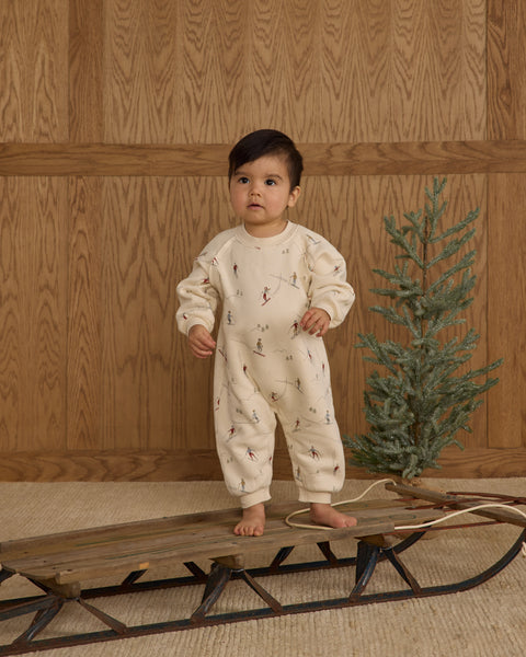 skiers raglan jumpsuit