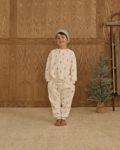 skiers relaxed sweatshirt