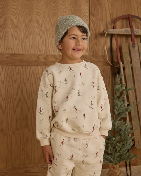 skiers relaxed sweatshirt