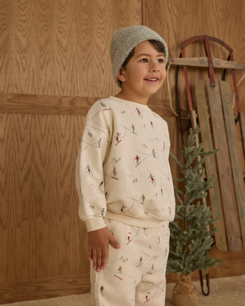 skiers relaxed sweatshirt