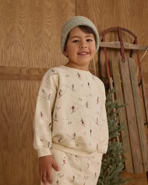 skiers relaxed sweatshirt