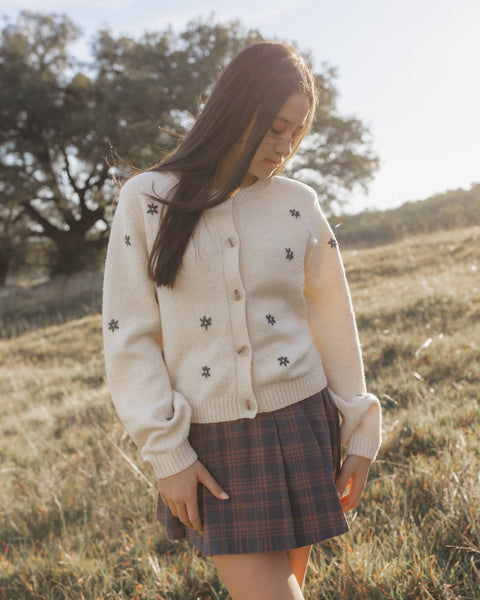 teen pleated plaid skirt