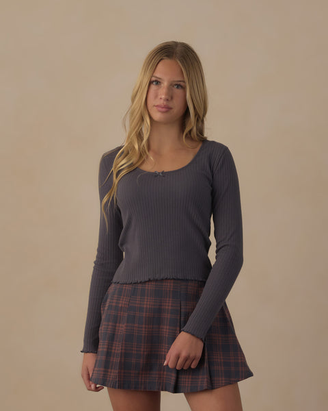 teen pleated plaid skirt