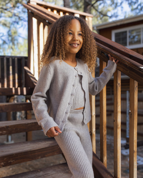 fuzzy knit lounge set