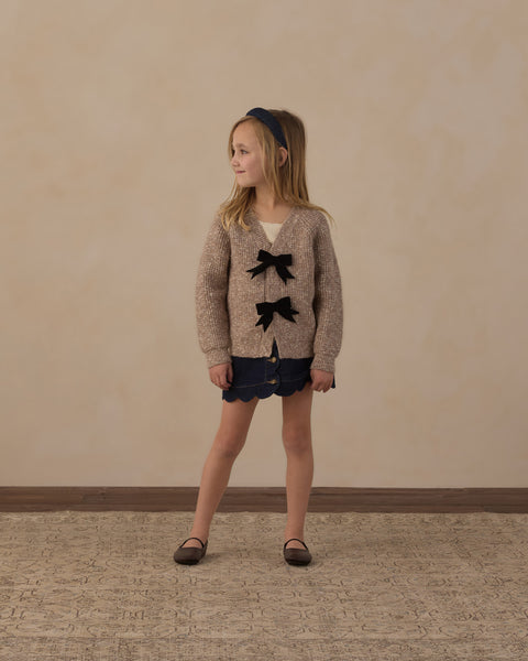 bow cardigan