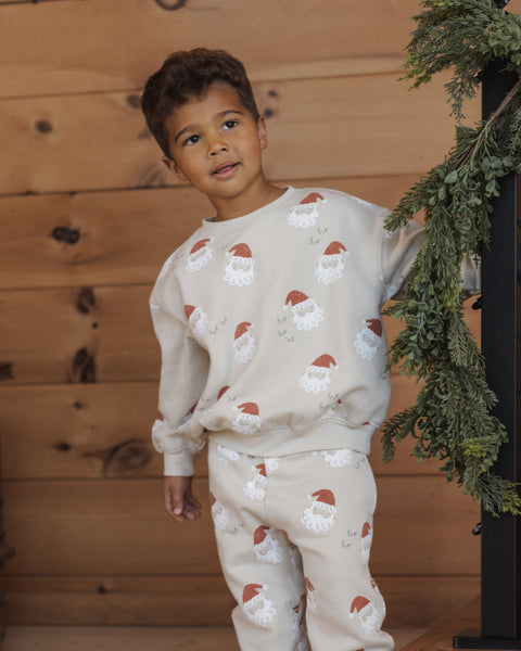 relaxed sweatshirt santa