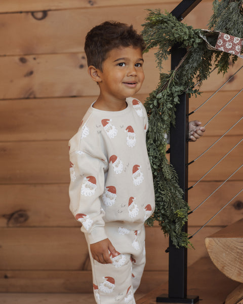 jogger sweatpant santa