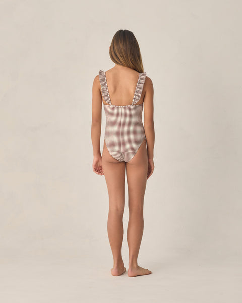 teen houndstooth one piece