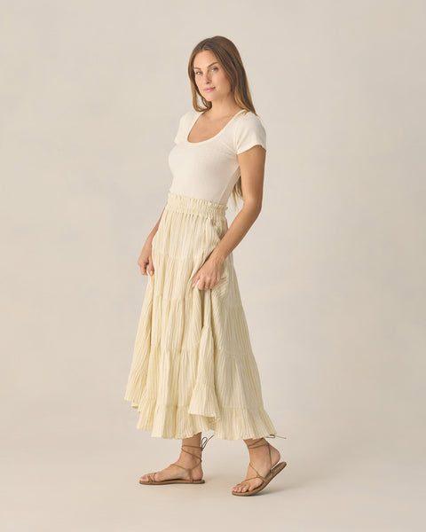 women's pointelle tee