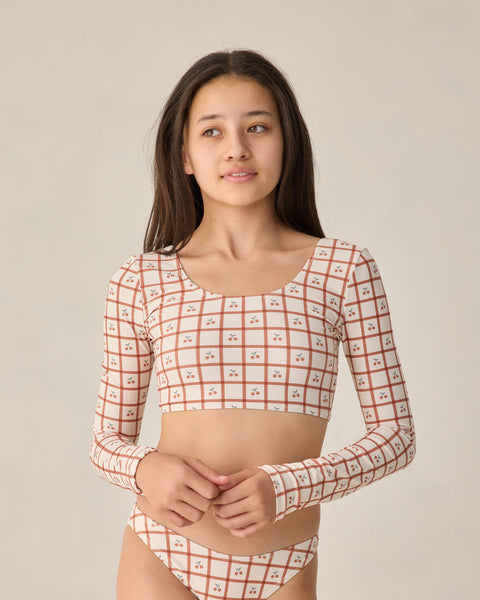 teen delphine rashguard set