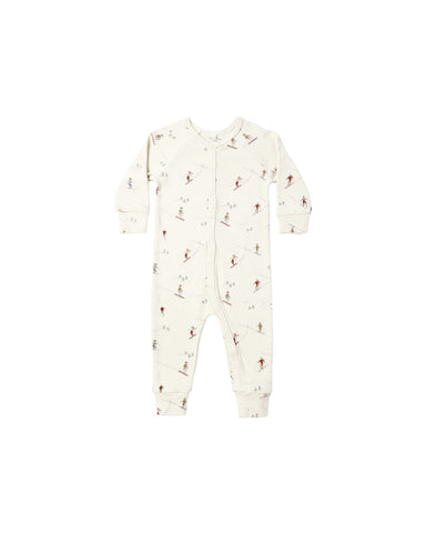 skiers organic long john pajamas