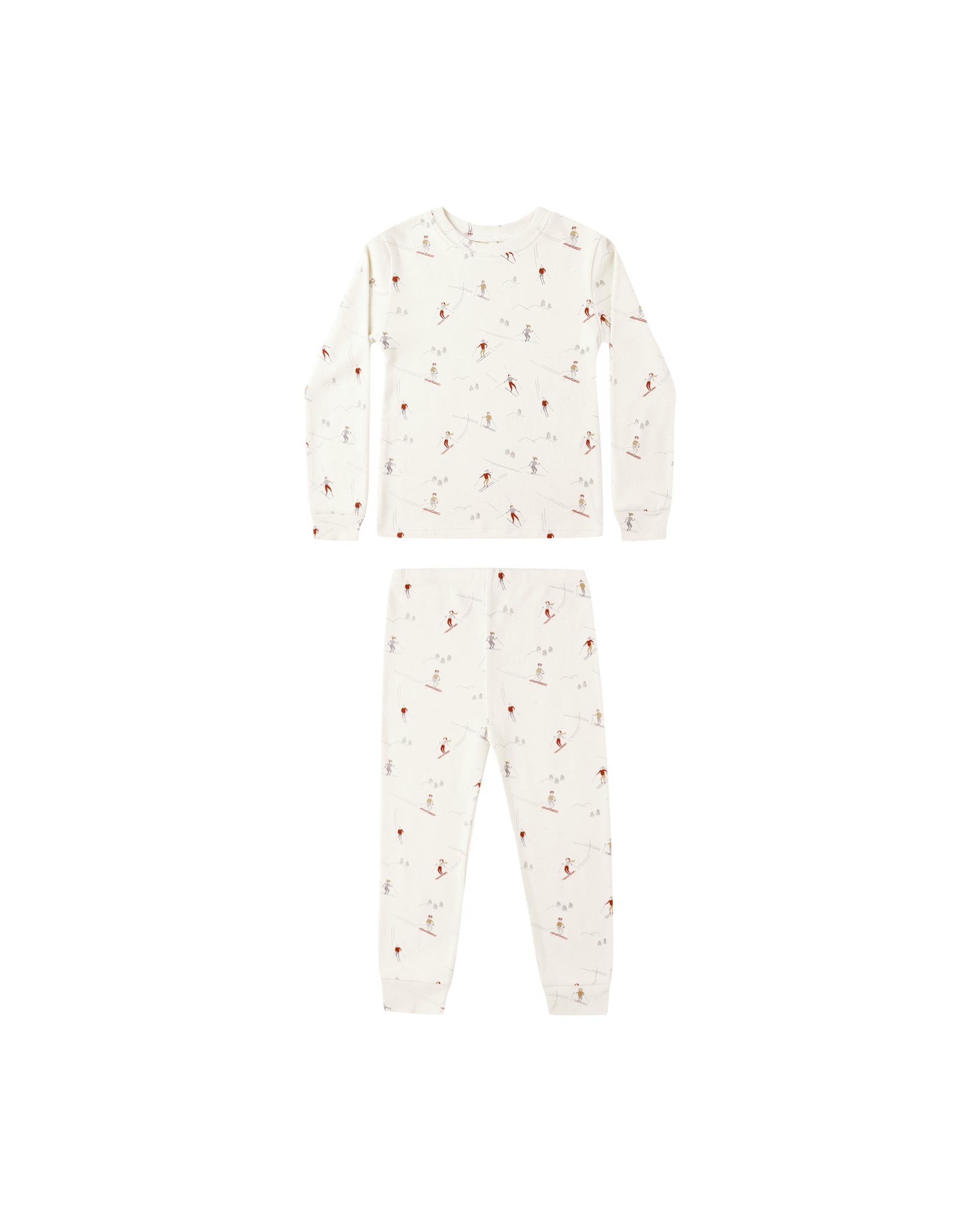 skiers organic pajama set