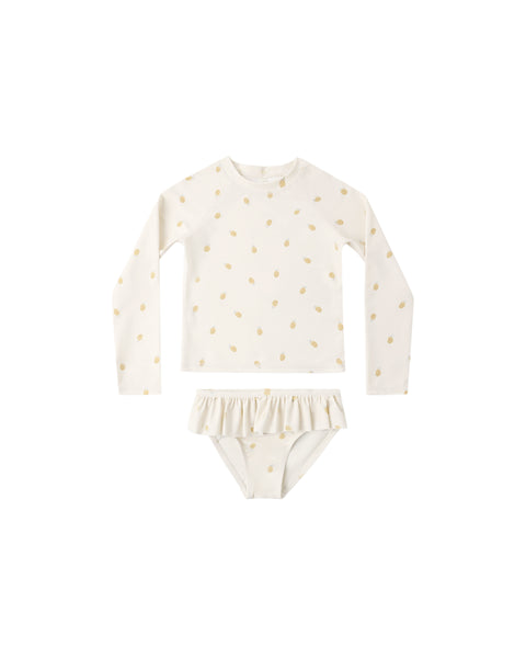 pineapple rashguard set