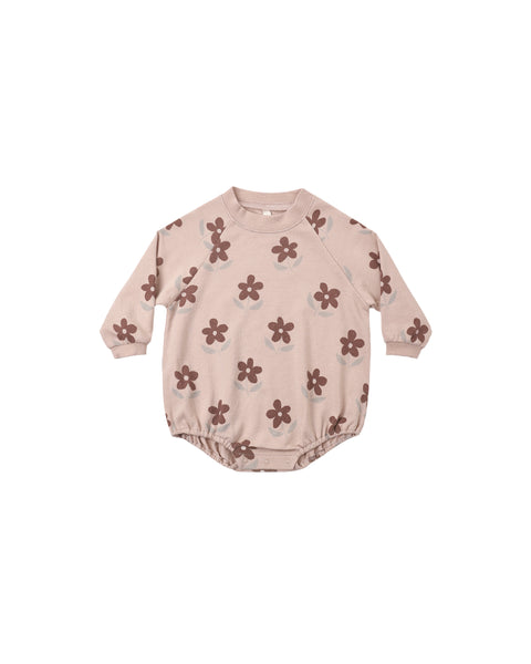 crew neck romper daisy