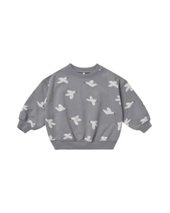 birds relaxed sweatshirt