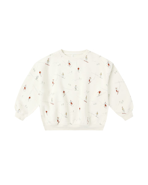 skiers relaxed sweatshirt
