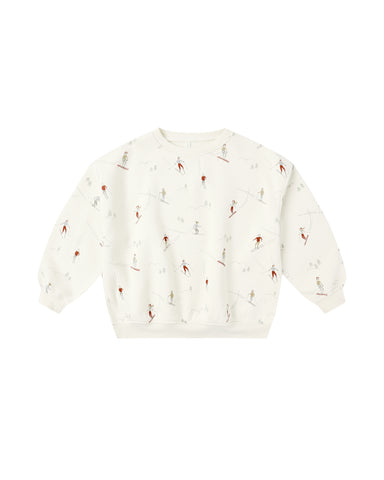 skiers relaxed sweatshirt