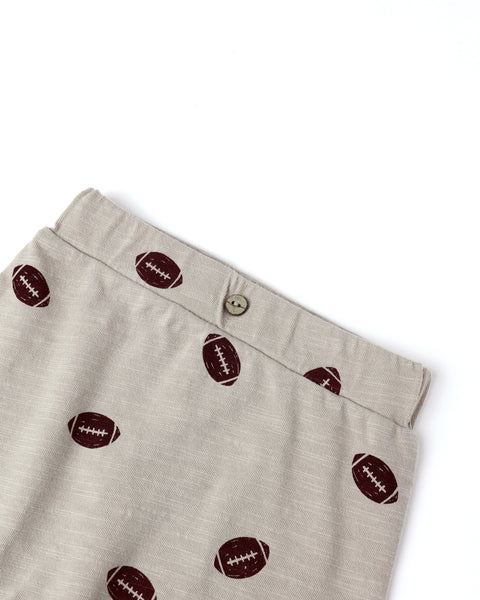 tee + pant set footballs