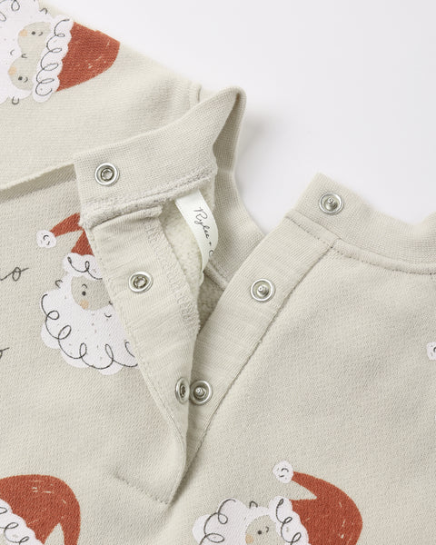 raglan jumpsuit santa