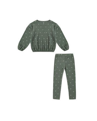 spongey knit set